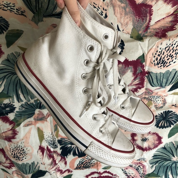 white high top converse - Picture 4 of 6